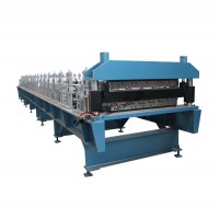 Double Layer Roll Forming Machine roll formers Metal Roofing Corrugated Steel Sheet Wall Panel tile making machine