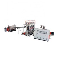 SPC Plastic Flooring Sheet Tile Making Machine