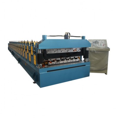 High speed double Layer wall/roof panel Roll Forming Machine, double roof roll forming machine