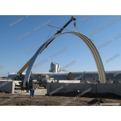 arch roof building machine