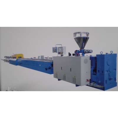 PVC PP PE PC ABS Profile Extrusion Line