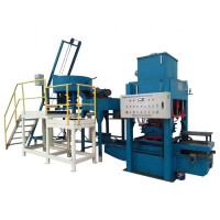 Automatic building material floor tile making machine